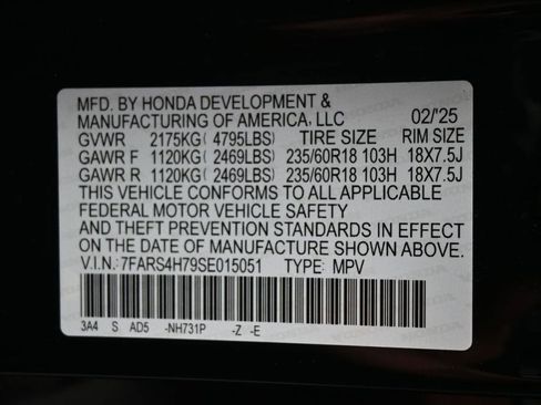Used 2025 Honda CR-V EX-L image 8