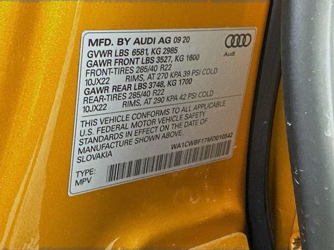 Used 2021 Audi SQ8 Prestige AWD/4WD image 33