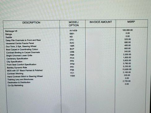 Used 2019 Bentley Bentayga image 2