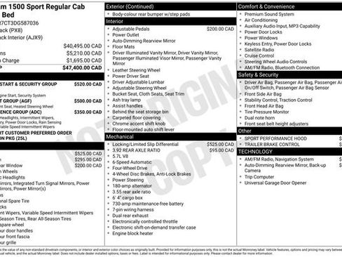 Used 2013 RAM 1500 Sport w/ Remote Start & Security Group image 35