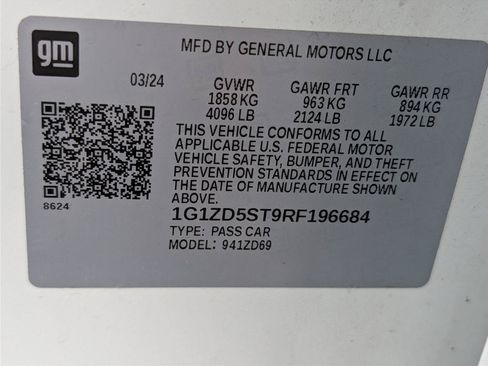 Used 2024 Chevrolet Malibu LT FWD image 37