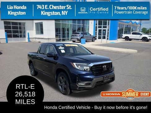 Certified 2023 Honda Ridgeline RTL-E image 1