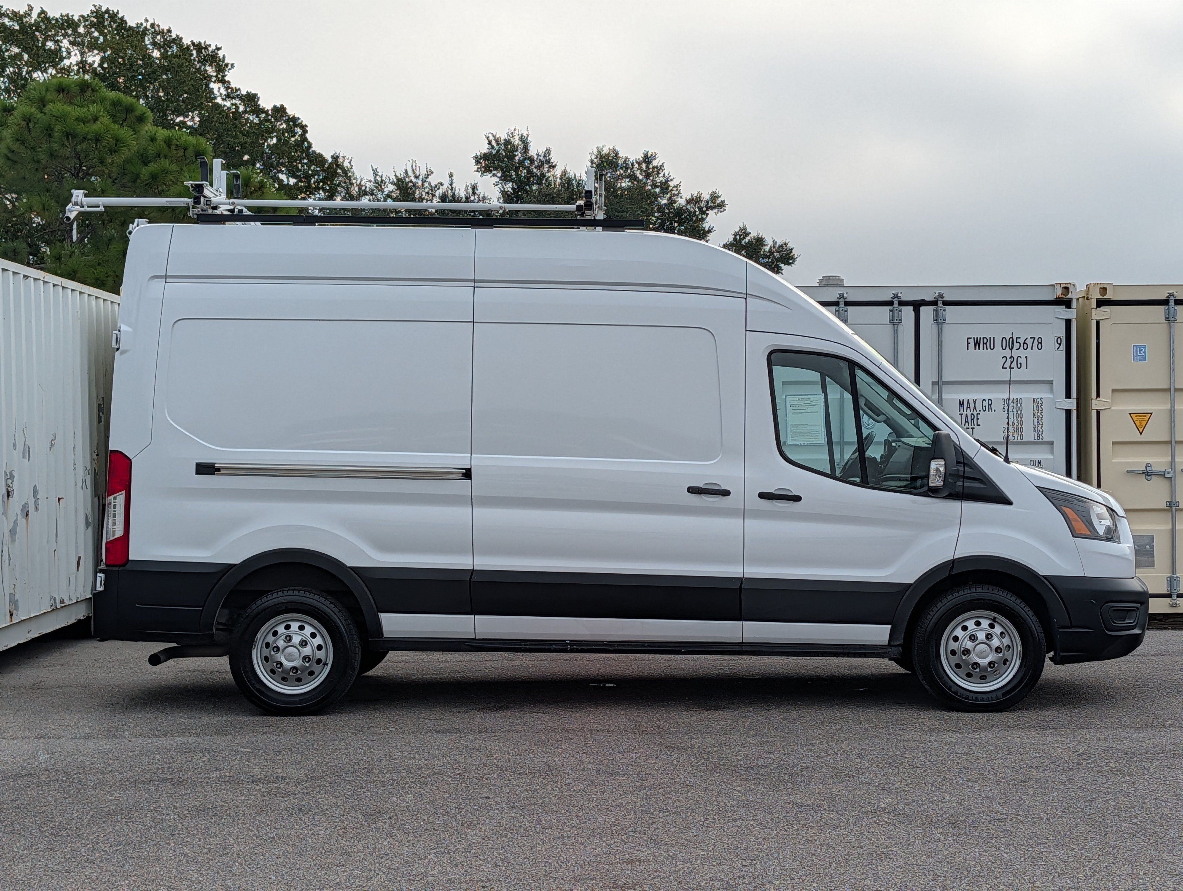 Certified 2022 Ford Transit 350 148 High Roof AWD image 1