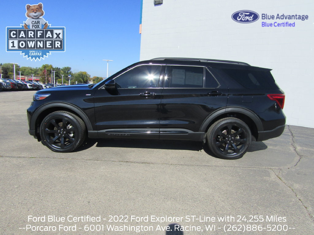 Certified 2022 Ford Explorer ST-Line w/ Class IV Trailer Tow Package AWD/4WD image 2