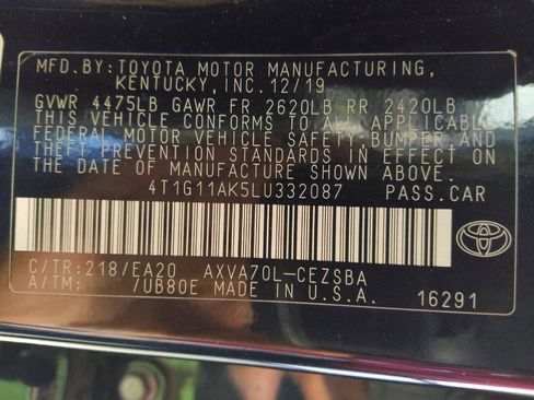 Used 2020 Toyota Camry SE image 33