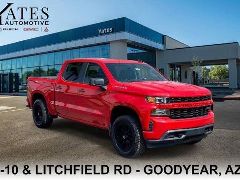 Used 2020 Chevrolet Silverado 1500 Custom w/ Custom Value Package AWD/4WD image 1