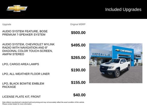Certified 2017 Chevrolet Colorado ZR2 AWD/4WD image 5