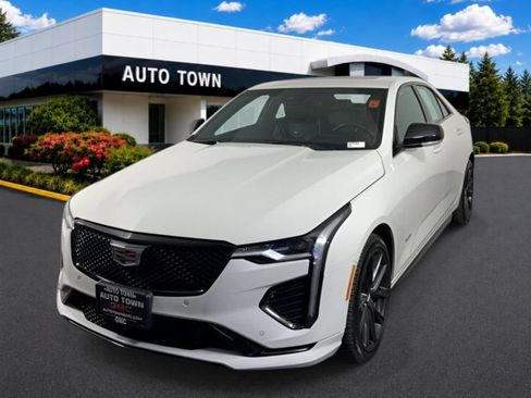 Used 2022 Cadillac CT4 V w/ Technology Package AWD/4WD image 1
