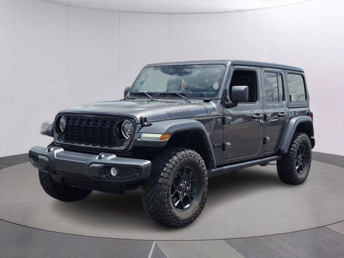 Certified 2025 Jeep Wrangler Unlimited Sport AWD/4WD image 1
