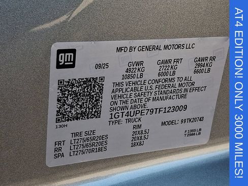 Used 2026 GMC Sierra 2500 AT4 w/ AT4 Premium Plus Package AWD/4WD image 28