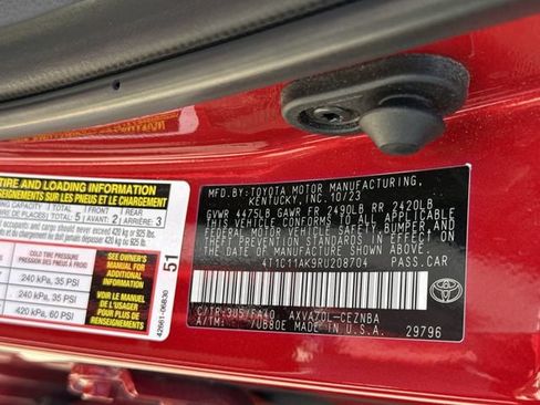 Used 2024 Toyota Camry LE FWD image 32
