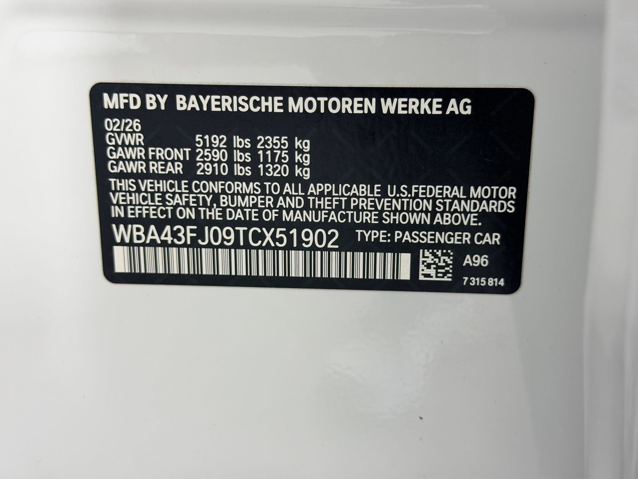 Used 2026 BMW 530i w/ M Sport Package RWD image 18