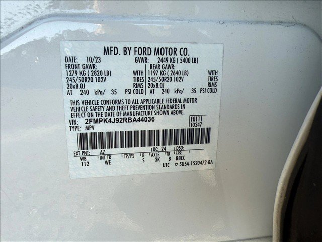 Used 2024 Ford Edge ST-Line AWD/4WD image 15