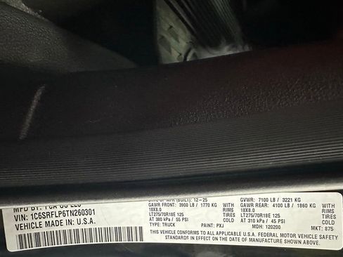 Used 2026 RAM 1500 Rebel w/ Rebel Level 1 Equipment Group AWD/4WD image 11