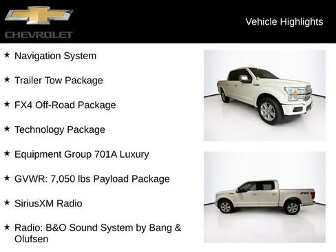 Used 2019 Ford F150 Platinum w/ Equipment Group 701A Luxury AWD/4WD image 5