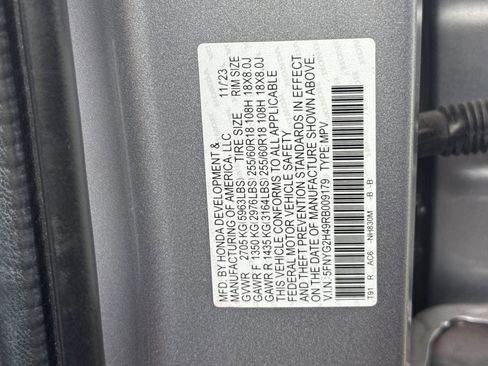 Certified 2024 Honda Pilot EX-L image 20