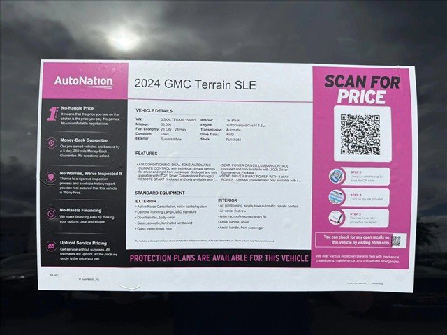 Certified 2024 GMC Terrain SLE w/ Driver Convenience Package AWD/4WD image 20