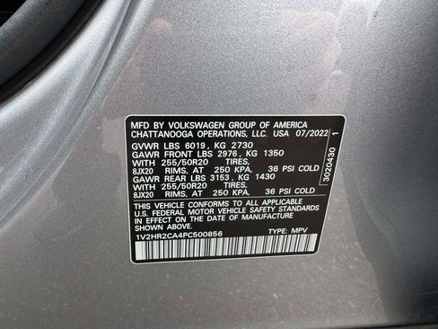 Used 2023 Volkswagen Atlas SE AWD/4WD image 10