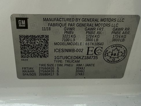 Used 2019 GMC Sierra 1500 Elevation image 33