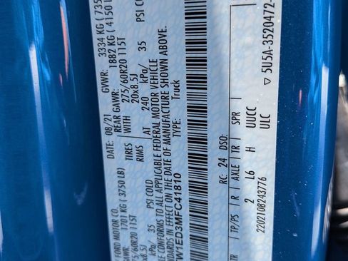 Used 2021 Ford F150 XLT w/ Equipment Group 302A High AWD/4WD image 8