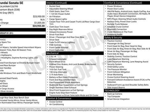 Used 2021 Hyundai Sonata SE image 3
