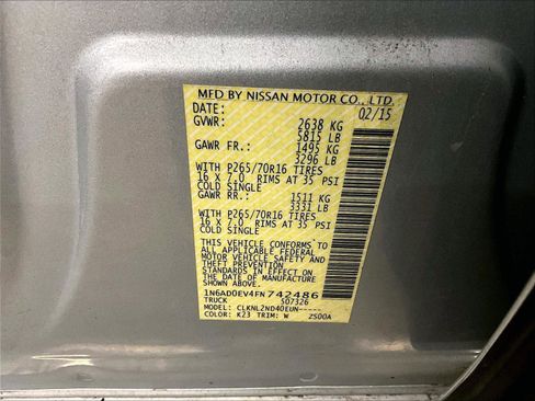 Used 2015 Nissan Frontier SV image 33