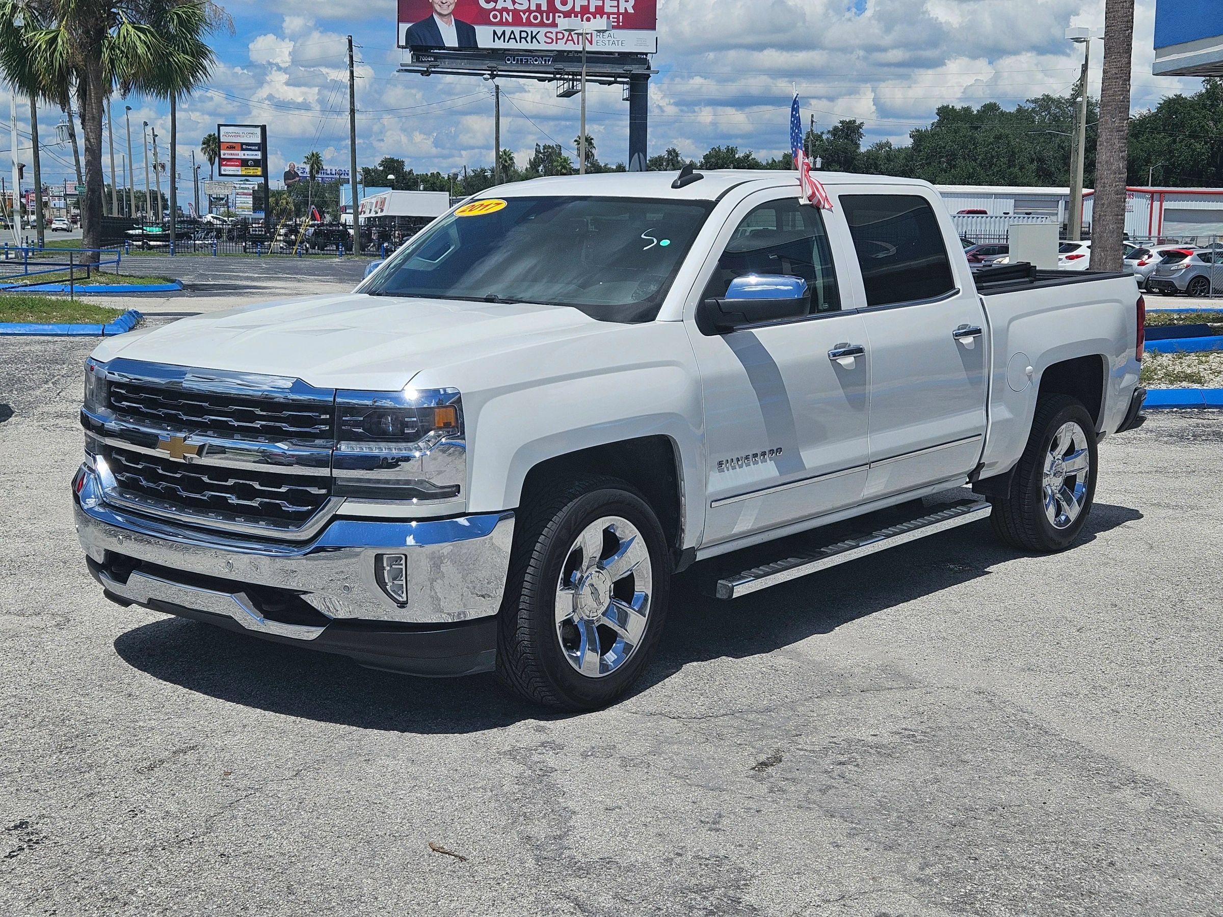 Used 2017 Chevrolet Silverado 1500 LTZ w/ Sport Package RWD image 3