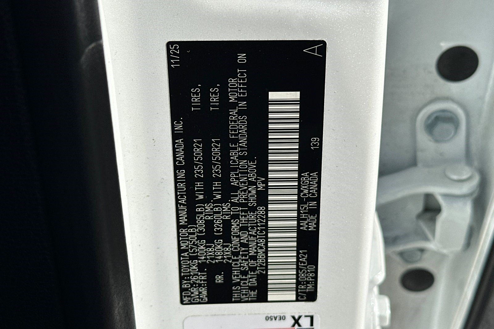 Certified 2026 Lexus RX 350h w/ Convenience Package AWD/4WD image 27