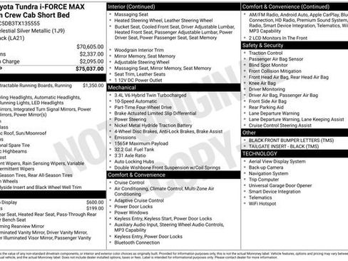 New 2026 Toyota Tundra Platinum AWD/4WD image 30