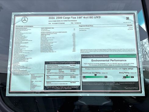New 2026 Mercedes-Benz Sprinter 2500 image 18