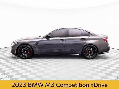 Used 2023 BMW M3 Competition w/ Executive Package AWD/4WD image 2