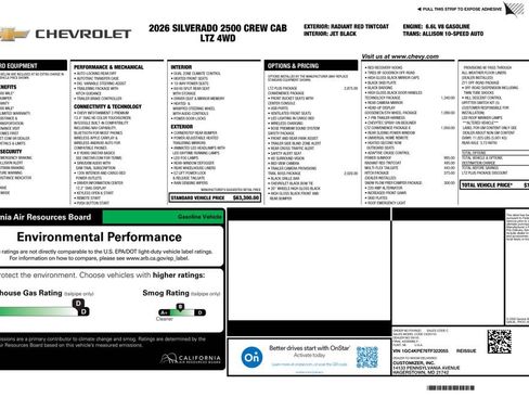 New 2026 Chevrolet Silverado 2500 LTZ w/ LTZ Plus Package AWD/4WD image 5