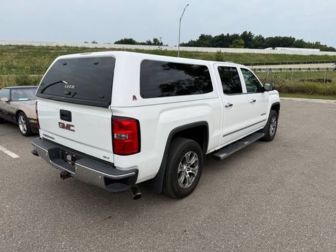 Used 2015 GMC Sierra 1500 SLT w/ SLT Crew Cab Value Package AWD/4WD image 3