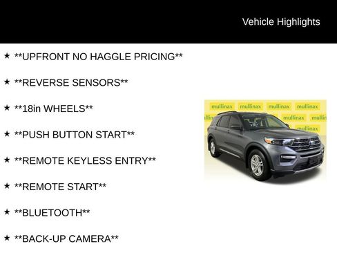 Certified 2021 Ford Explorer XLT w/ Equipment Group 202A image 12