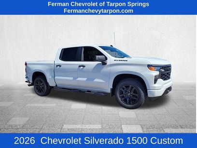 New 2026 Chevrolet Silverado 1500 Custom w/ Turbomax Blackout Package