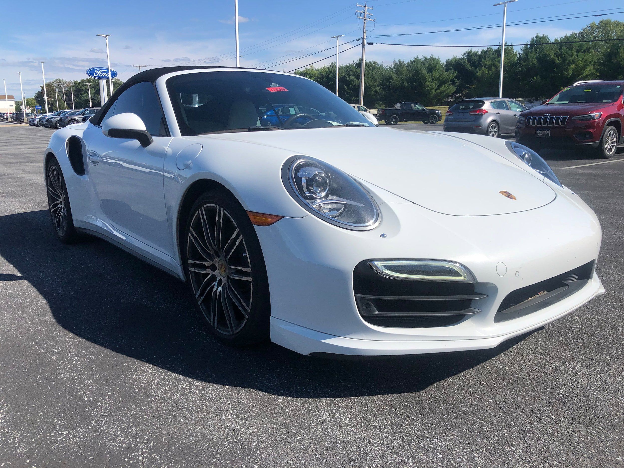 Used 2015 Porsche 911 Turbo w/ Sport Chrono Package AWD/4WD image 7