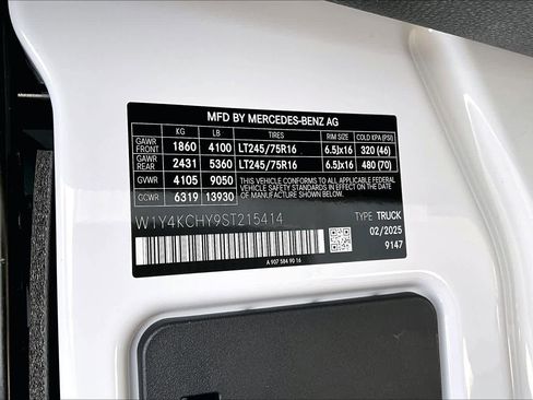 New 2025 Mercedes-Benz Sprinter 2500 image 18