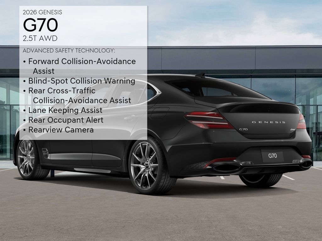 New 2026 Genesis G70 2.5T AWD/4WD image 7