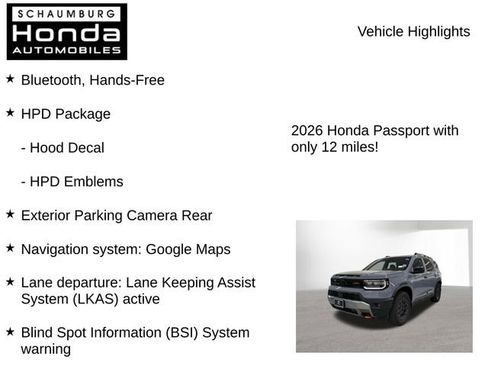 New 2026 Honda Passport TrailSport image 7