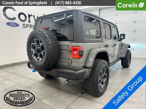 Used 2023 Jeep Wrangler Unlimited Rubicon 4xe w/ Steel Bumper Group AWD/4WD image 6