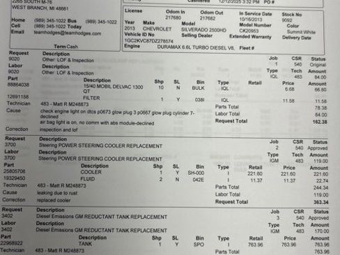 Used 2013 Chevrolet Silverado 2500 W/T image 33