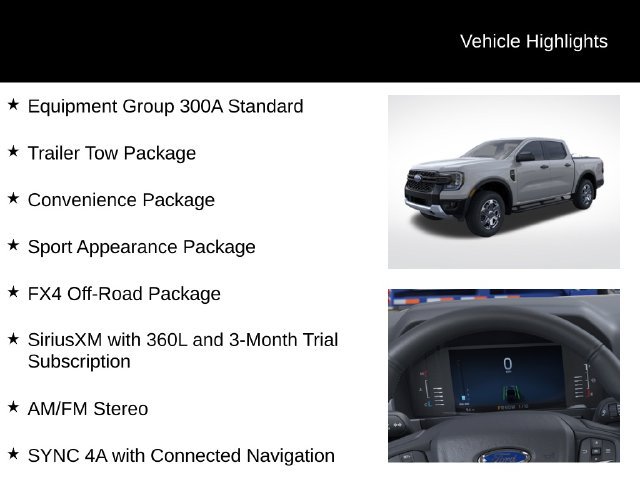 New 2026 Ford Ranger XLT AWD/4WD image 7
