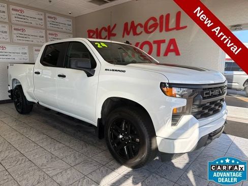 Used 2024 Chevrolet Silverado 1500 Custom w/ Rally Edition AWD/4WD image 1