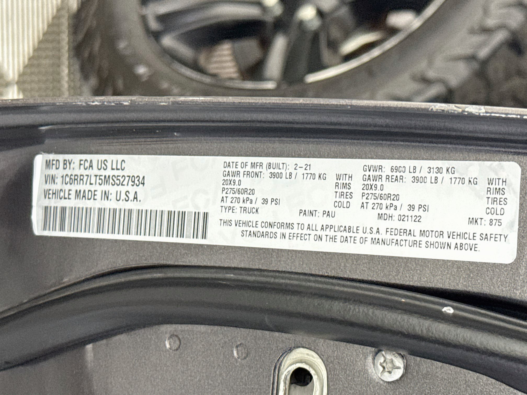 Used 2021 RAM 1500 Warlock AWD/4WD image 65