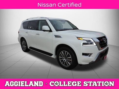 Certified 2024 Nissan Armada SL w/ Captain's Chairs Package RWD image 1