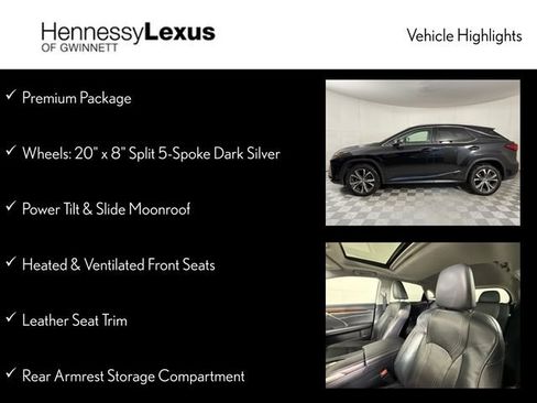 Used 2019 Lexus RX 350 FWD w/ Premium Package image 11
