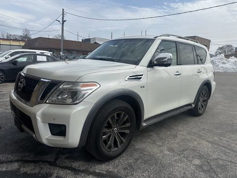 Used 2017 Nissan Armada Platinum w/ Captain Seat Package image 2