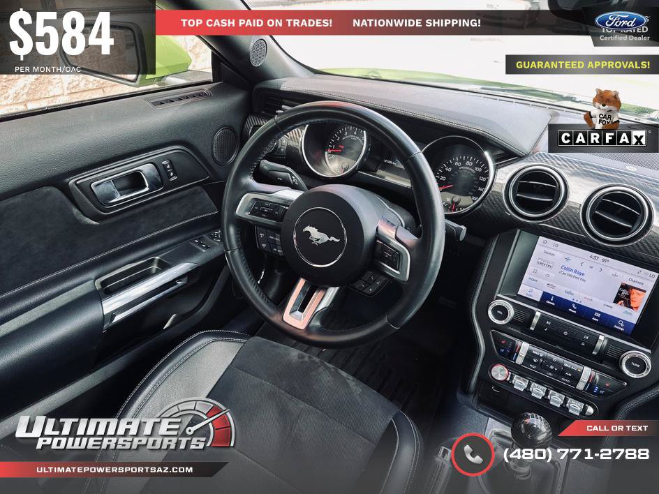 Used 2020 Ford Mustang GT Premium w/ Carbon Sport Interior Package RWD image 45