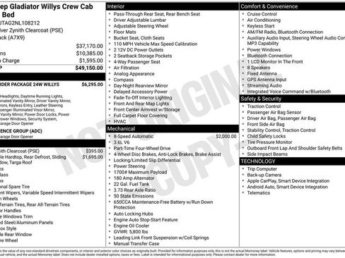 Used 2022 Jeep Gladiator Willys image 40