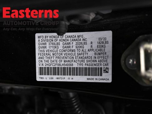 Used 2020 Honda Civic Sport image 33